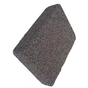 piedra porosa natural de color gris