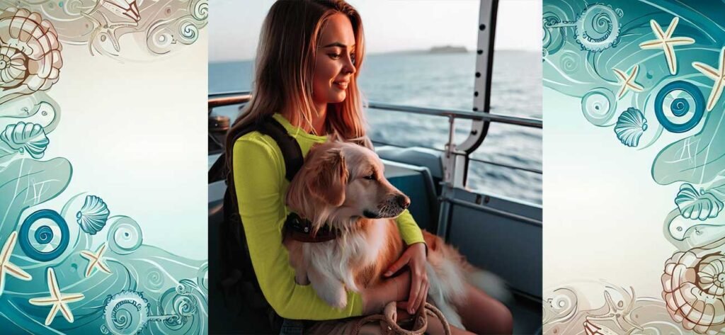 Cómo viajar en ferry con mi perro